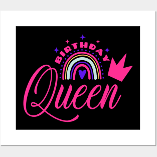 birthday queen Posters and Art